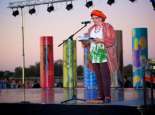 Welcome to Country by Noongar Elder Ms Marie Taylor. Canning World Arts Exchange at Shelley Beach Foreshore Park Feb. 3, 2013. Beijing, China guest artists. Photo by Shutterspeed Designs. Courtesy City of Canning