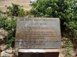 Werniny Baal Moorditj. Memorial rose garden built in remembrance of the lives lost during the era of the Northam Aboriginal Reserve. Courtesy SWALSC     