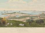 Walyalup (Fremantle) and Wedjemup (Rottnest Island). Courtesy National Library of Australia