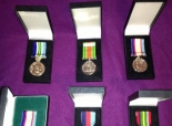 War medals.  Courtesy Kevin Fitzgerald