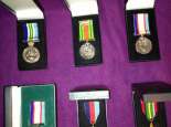 War medals.  Courtesy Kevin Fitzgerald