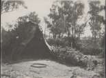 Camp at Herdsman\'s Lake, early 1900s. Daisy Bates collection, courtesy Barr Smith Library, University of Adelaide, MSS 572.994 B32t