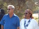 Elders Peter Philips and May McGuire. Courtesy SWALSC