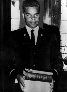 Philip Ugle was an ex-farmhand who became the first Noongar (and Aboriginal person) to work at Parliament House. Courtesy of Herald and Weekly Times Ltd. circa 1968. 
