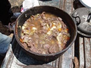 Yonga (Kangaroo) stew. Courtesy SWALSC